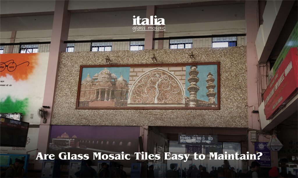 Are Glass Mosaic Tiles Easy to Maintain? A Real Answer